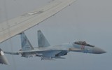 [ẢNH] Su-35S Nga rơi tại Khabarovsk do truy đuổi B-52 Mỹ?