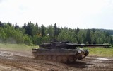 [ẢNH] Phát bắn lập kỷ lục thế giới của Leopard 2A6 khiến mọi xe tăng Nga phải 