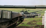 Xe tăng Nga mang 'lá chắn Javelin' chuẩn bị tham chiến tại Donbass?