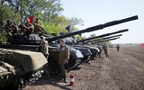 Quân đội Ukraine đánh thiệt hại nặng 3 tiểu đoàn xe tăng của phe ly khai Lugansk