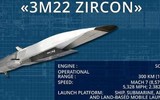 Zircon mang đầu đạn nhiệt hạch công suất lớn sức mạnh ngang... 1 triệu tấn TNT