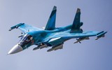Hàng chục oanh tạc cơ Su-34 Nga xuất hiện tại sân bay vùng Voronezh