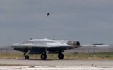 UAV tàng hình Okhotnik nâng cấp ra mắt với cải tiến vượt trội