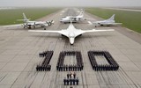 Tu-160 Nga thể hiện 'đẳng cấp thế giới' trước máy bay ném bom của Mỹ
