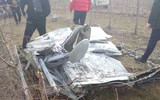 Máy bay kỳ lạ bị bắn rơi trên bầu trời Ukraine