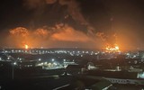 Kho xăng dầu và đạn dược của Nga tại Bryansk bốc cháy dữ dội sau vụ tấn công