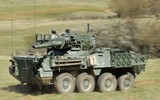 Xe tăng bánh lốp M1128 MGS độc đáo của Mỹ sắp được giao cho Ukraine