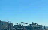 Xe tăng T-72M1 của Ba Lan dưới tay quân đội Ukraine tiến vào Bakhmut