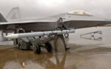 Tiêm kích F-22 bội phần nguy hiểm nhờ tên lửa không chiến bí mật thế hệ mới
