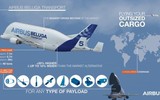 Máy bay Airbus Beluga A300-600ST thể hiện năng lực vận tải lớn hơn cả An-225