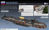 NATO giật mình khi tàu ngầm hạt nhân Nga mang 6 ngư lôi Poseidon biến mất