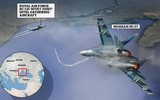 Tiêm kích Nga bắn tên lửa gần máy bay trinh sát Anh tại Biển Đen