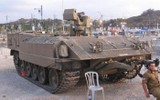 Ukraine có thiết giáp chở quân hạng nặng Achzarit hoán cải từ xe tăng T-55?