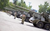 Pháo tự hành Zuzana-2 Ukraine dính đòn cảm tử của UAV Lancet Nga?