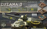 Pháo tự hành Zuzana-2 Ukraine dính đòn cảm tử của UAV Lancet Nga?