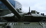 Belarus ra mắt xe tăng T-72BM2 'vượt trội' T-72B3 tại triển lãm MILEX-2023