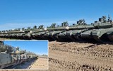 Xe tăng T-90M Proryv không thua kém pháo tự hành về hiệu quả hỏa lực gián tiếp