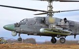Hệ thống EW bảo vệ trực thăng Ka-52 Nga an toàn ngay cả khi bị tên lửa tấn công ồ ạt