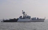 Tàu tên lửa INS Kirpan Ấn Độ tặng Việt Nam đã về tới cảng Cam Ranh