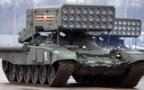 Hệ thống phun lửa hạng nặng TOS-1A Solntsepek được nâng cấp đặc biệt
