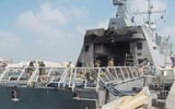 Tàu hộ vệ INS Hanit Israel bất lực trước tên lửa chống hạm Hezbollah