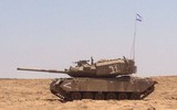 Xe tăng tên lửa Pereh 'độc nhất vô nhị' của Israel tấn công dữ dội Hamas
