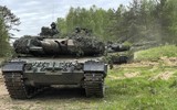 Quân đội Ukraine bắt đầu sử dụng xe tăng Leopard như pháo tự hành