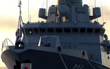Tàu hộ tống Tucha của Nga xuất hiện bí ẩn ở Biển Đen