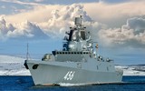 Hải quân Nga nhận tàu khu trục Đô đốc Golovko mang tên lửa Kalibr-NK giữa tình hình nóng