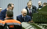 Tổng thống Putin thăm Nhà máy Uralvagonzavod, đích thân nhận lô xe tăng T-90M mới