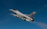 Tốc độ tối đa của tiêm kích F-16 khác xa so với thiết kế