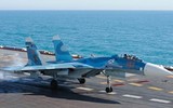 Tiêm kích hạm Su-33 gây ngạc nhiên khi lần đầu xuất kích ở Bắc Băng Dương