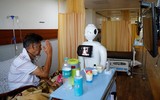 [ẢNH] Robot giúp con người trong cuộc chiến chống đại dịch Covid-19