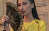 [ẢNH] Hoa hậu Mai Phương Thúy: Diện áo dài cách tân, bỡ ngỡ trong lần đầu đón Tết xa nhà 