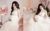 [ẢNH] Á hậu Thanh Tú khoe nhan sắc đáng ngưỡng mộ ở tháng cuối thai kỳ 