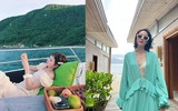 Hiền Hồ ‘đốt mắt’ với loạt ảnh diện bikini, đón sinh nhật ở resort 6 sao 