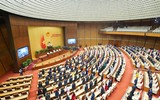 Hình ảnh Quốc hội khóa XV bỏ phiếu bầu Chủ tịch nước nhiệm kỳ 2021-2026