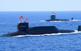 [Ảnh] Tàu ngầm Trung Quốc lầm lũi đi vào hang ngầm bí mật ở đảo Hải Nam