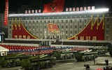 [Ảnh] Triều Tiên lại duyệt binh, phô diễn những loại vũ khí ‘mạnh nhất thế giới’