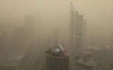 [Ảnh] Bão cát quét vào Bắc Kinh sau khi hoành hành ở Mông Cổ