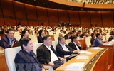 [Ảnh] Hội nghị trực tuyến toàn quốc quán triệt Nghị quyết Đại hội XIII của Đảng 