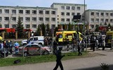 Hình ảnh mới nhất về vụ xả súng đẫm máu tại trường học ở Nga