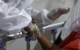 [Ảnh] Bên trong bệnh viện dã chiến điều trị Covid-19 lớn nhất Mumbai 