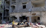 [Ảnh] Cuộc sống thường ngày giữa cảnh đổ nát vì bom đạn ở Gaza