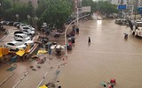 [Ảnh] Mưa lớn ‘nghìn năm có một’ gây lụt lội kinh hoàng ở tỉnh Hà Nam, Trung Quốc