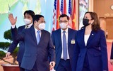 [Ảnh] Các hoạt động của Phó Tổng thống Mỹ Kamala Harris tại Hà Nội