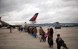 [Ảnh] Căn cứ không quân Mỹ ở Đức đón nhận cả chục nghìn người tị nạn Afghansitan