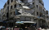 [Ảnh] Tan hoang vì chiến tranh, thành trì Idlib ở Syria lại vật lộn với khủng hoảng mới