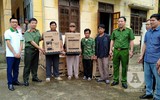 [ẢNH] Đoàn công tác Báo An ninh Thủ đô tặng bình lọc nước cho huyện biên giới Quảng Trị