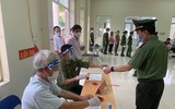 [ẢNH] Cán bộ chiến sỹ Công an Thủ đô nô nức tham gia bầu cử